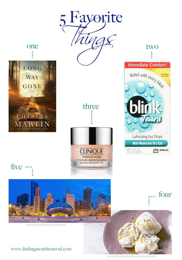 5 Favorite Things - July 2018