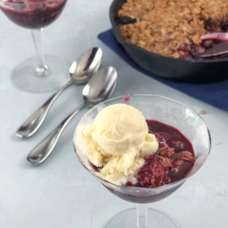 Triple Berry Brown Butter Crisp