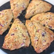 cranberry white chocolate scones