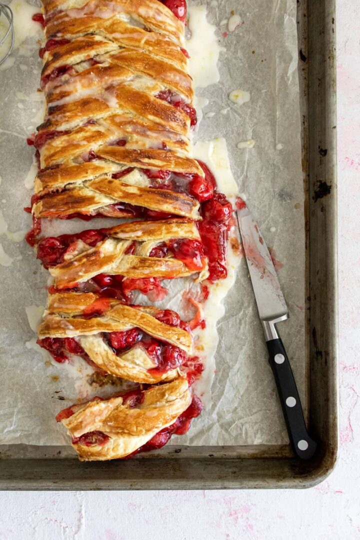 Grown-Up Cherry Toaster Strudel - Fueling a Southern Soul