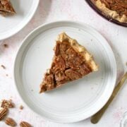 slice of pecan pie