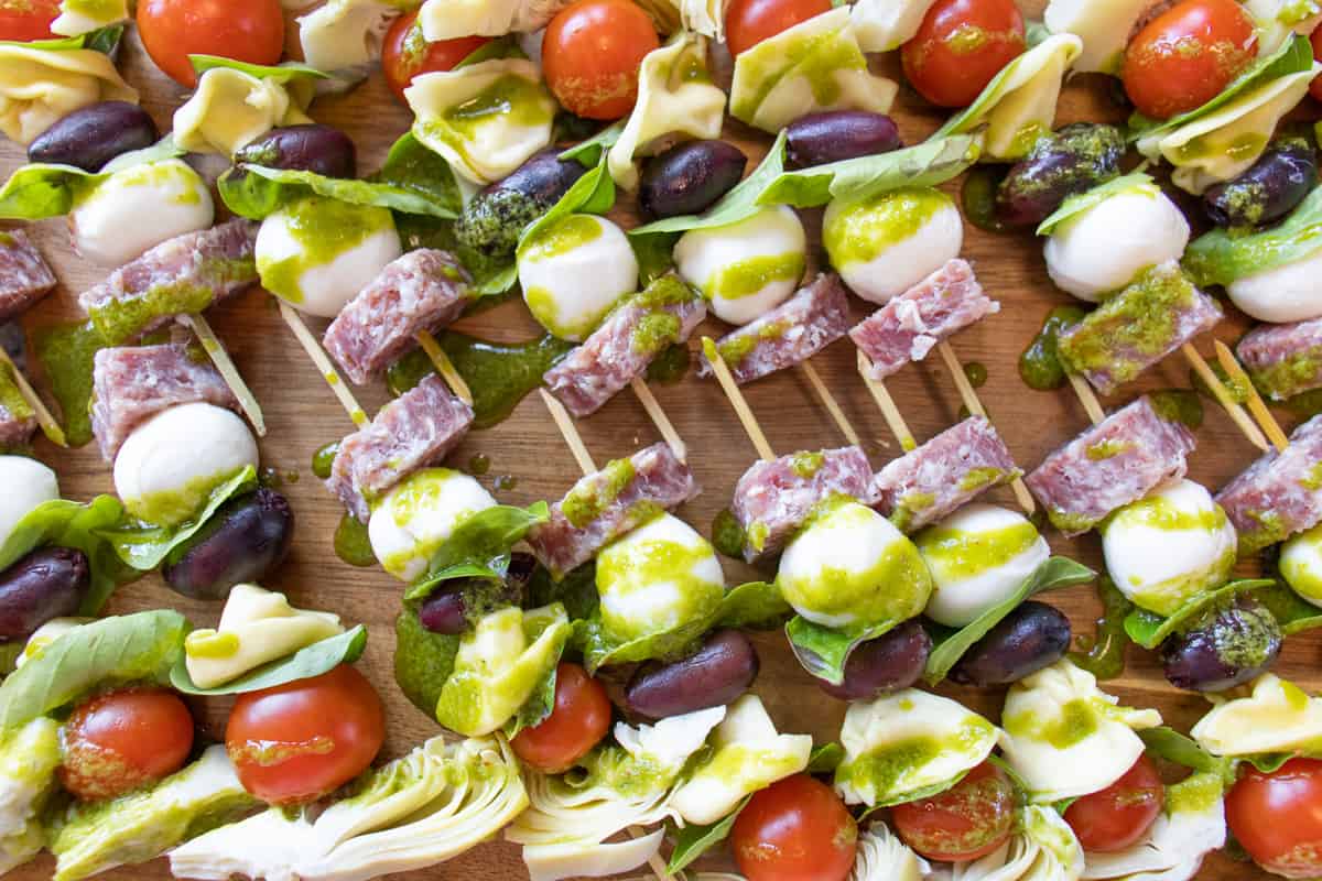 Easy Antipasto Skewers Fueling a Southern Soul