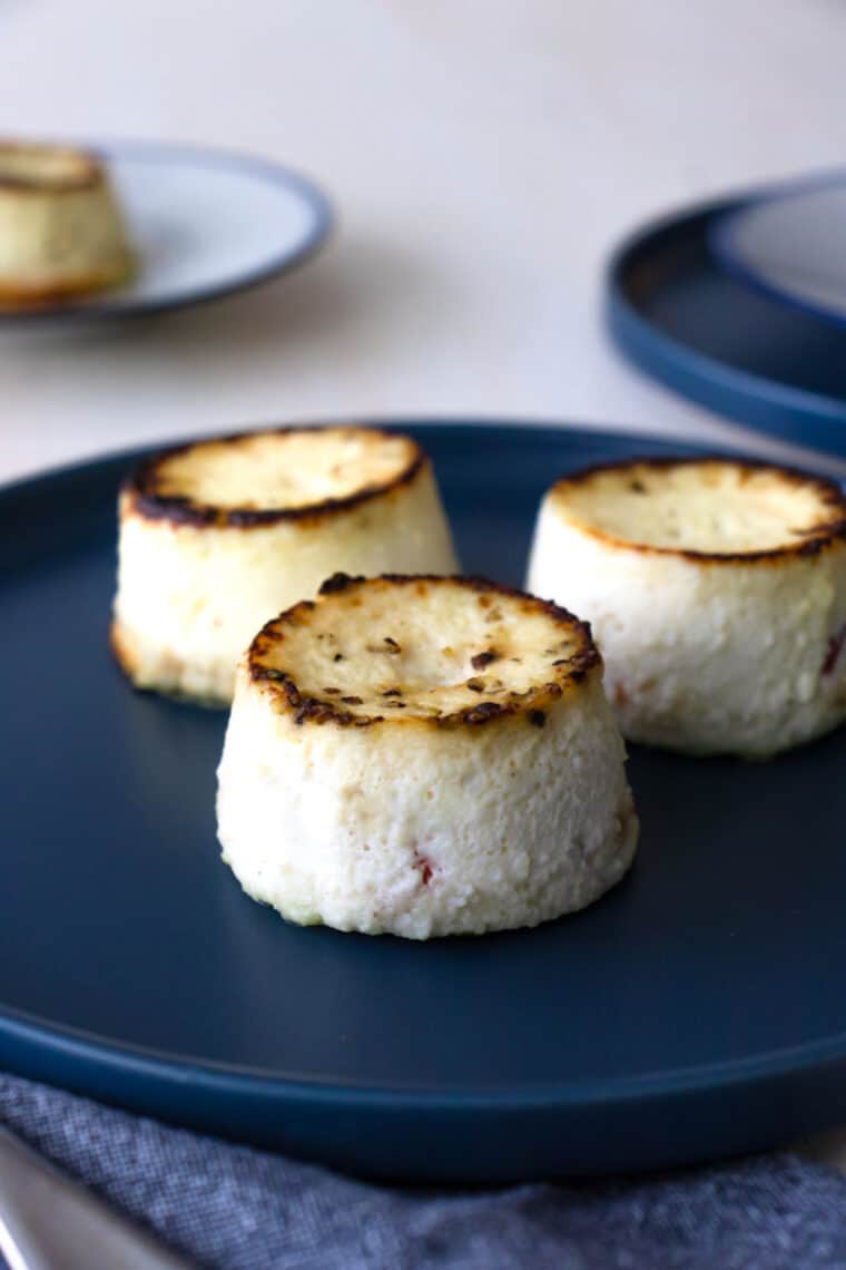 Sous Vide Egg Bites with Egg Whites & Cottage Cheese Fueling a