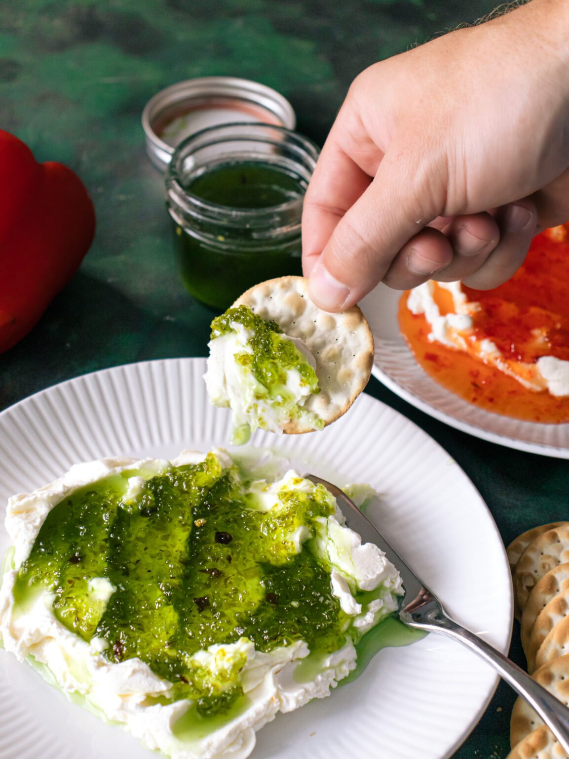 2 Minute Cream Cheese and Pepper Jelly Dip Fueling a Southern Soul