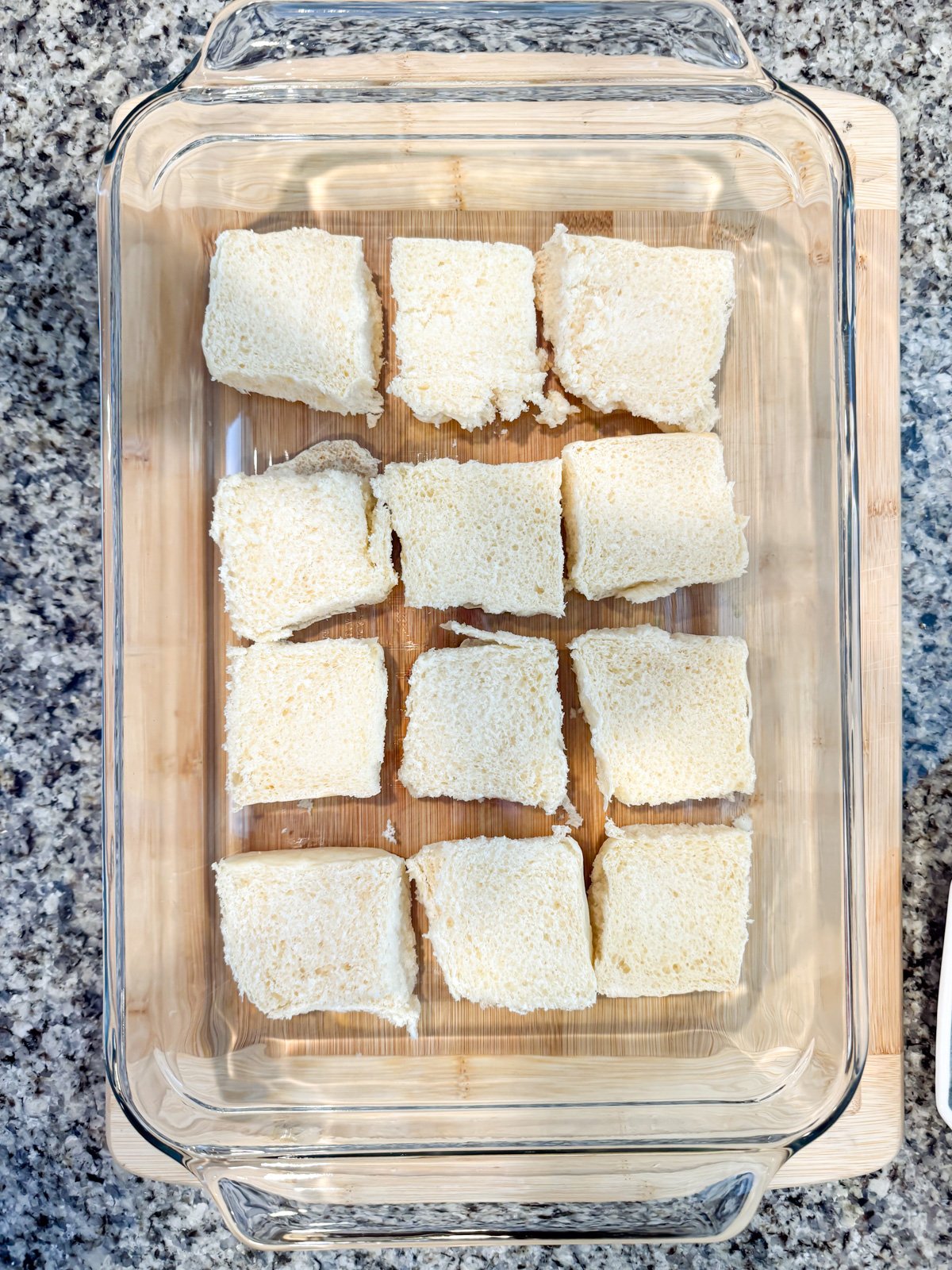12 bottom halves of hawaiian rolls in a 9x13 baking pan. 